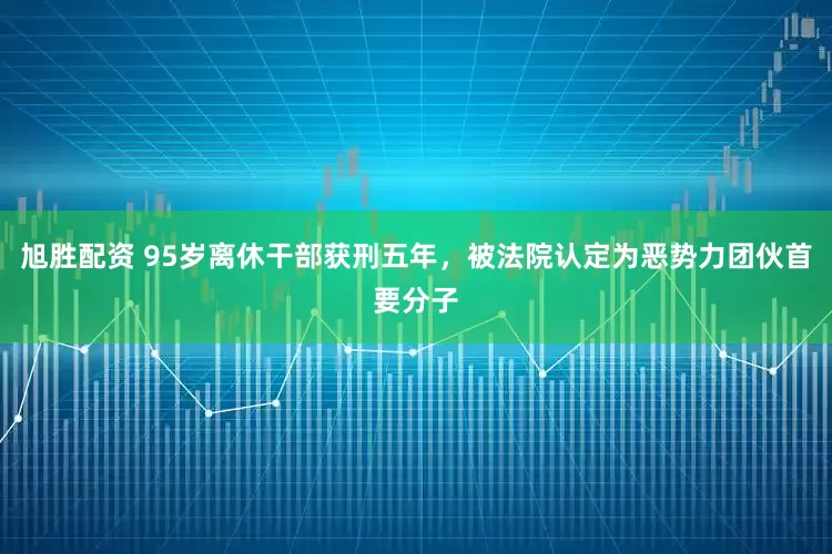 旭胜配资 95岁离休干部获刑五年，被法院认定为恶势力团伙首要分子